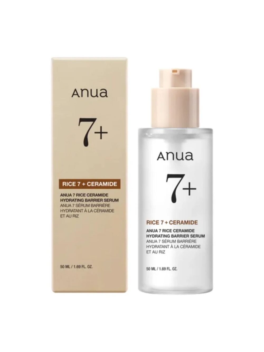 ANUA 7 Rice Ceramide Hydrating Barrier Serum 50ml