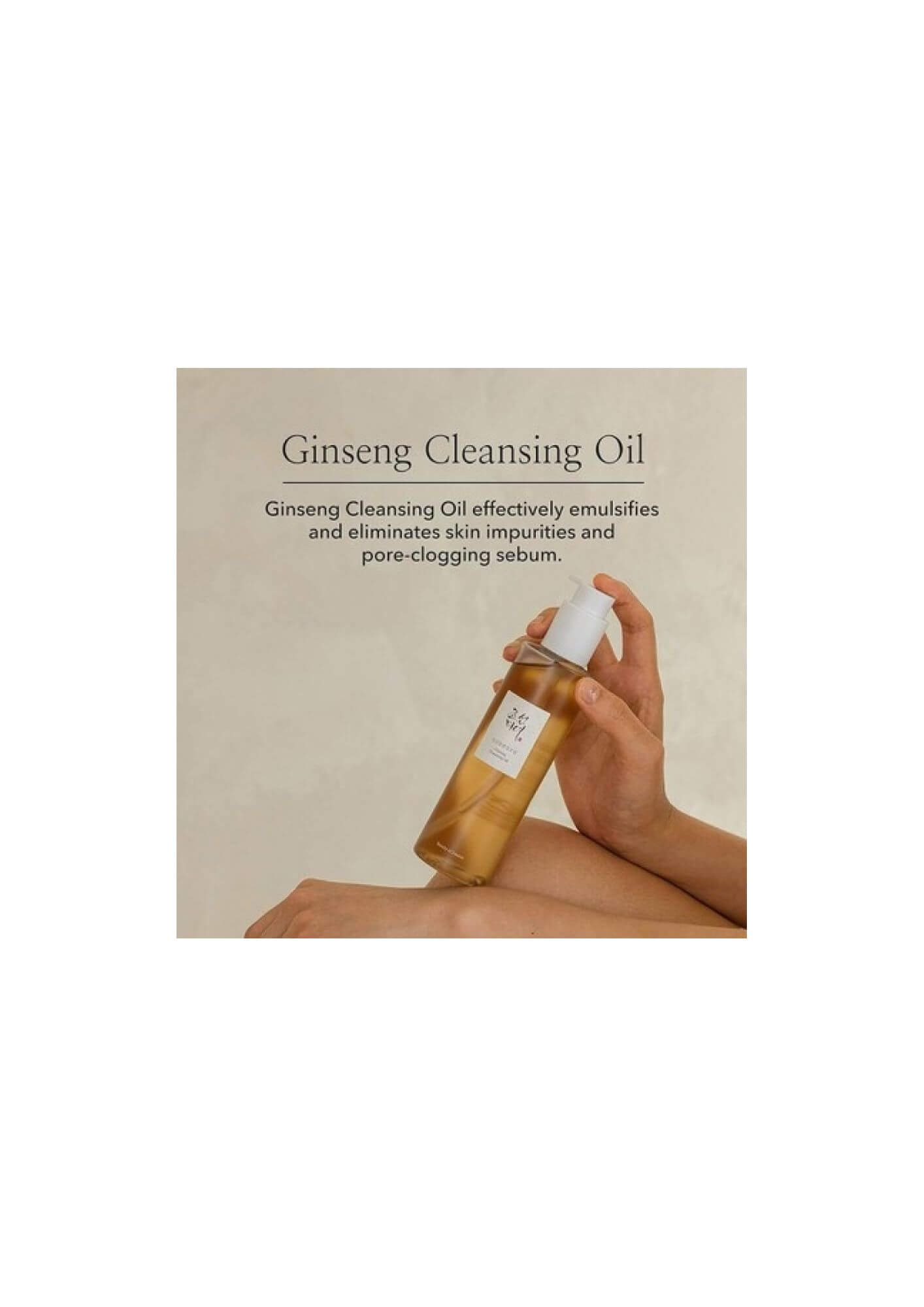 Ginseng Cleansing Oil 210ml - Image 2