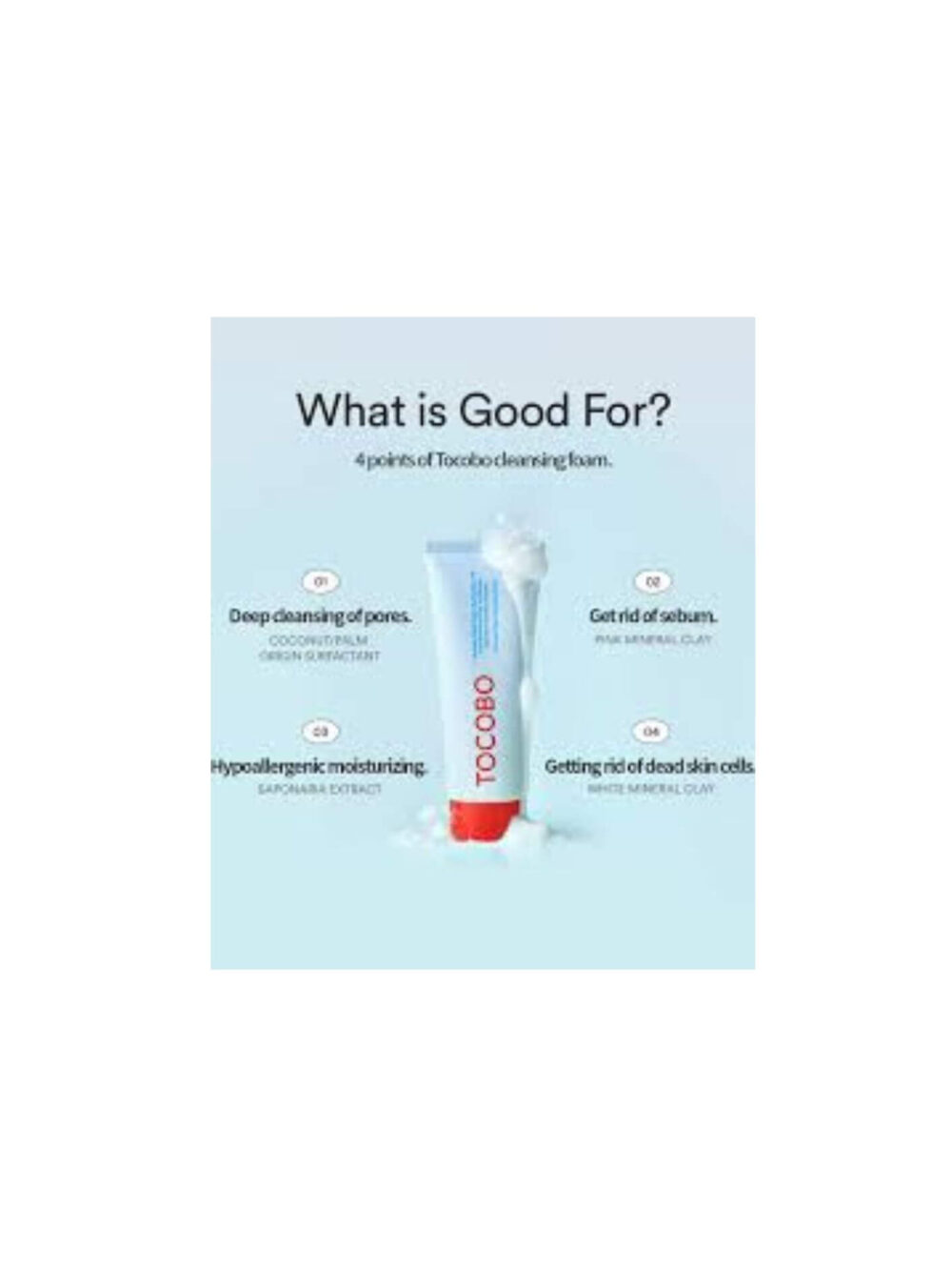 Coconut Clay Cleansing Foam 150ml