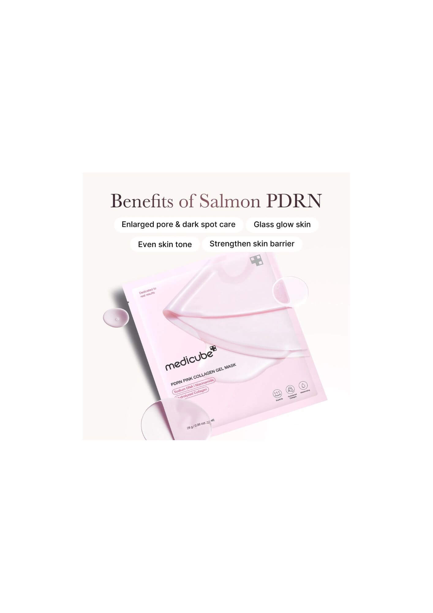 PDRN Pink Collagen Gel Mask της Medicube