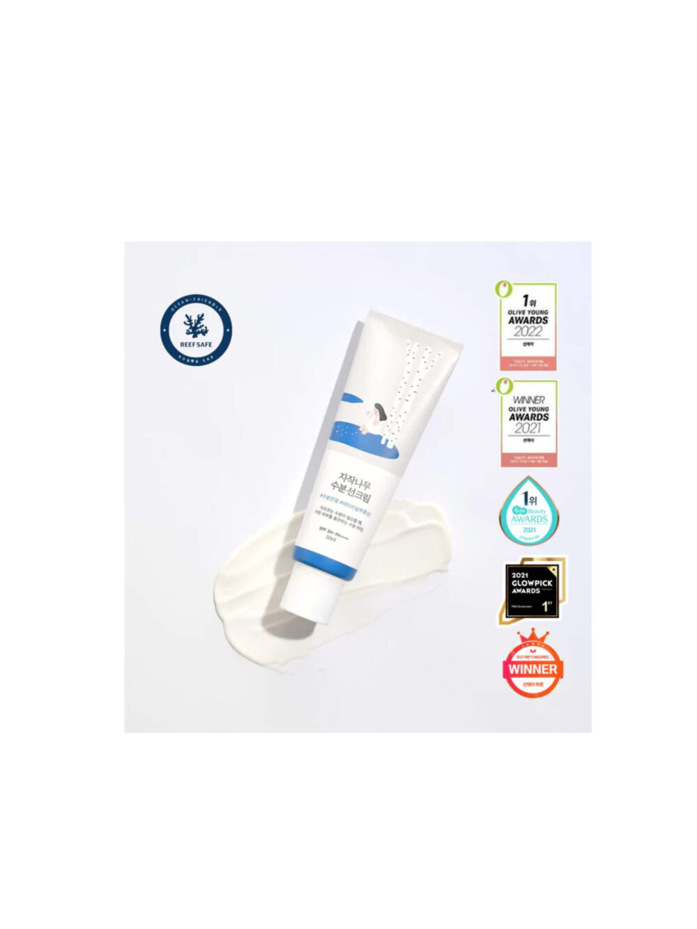 Round Lab Birch Juice Moisturizing Sun Cream SPF50+ PA++++ - Moisturizing SPF Cream Αντηλιακή Προστασία, 30 ml Joy4skin.com