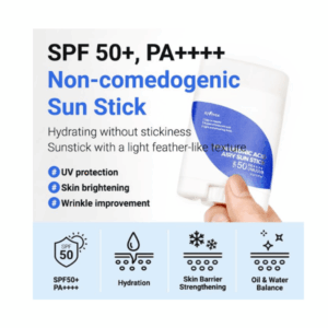 Isntree Hyaluronic Acid Airy Sun Stick SPF50+ benefits hydration skin barrier protection and oil balance