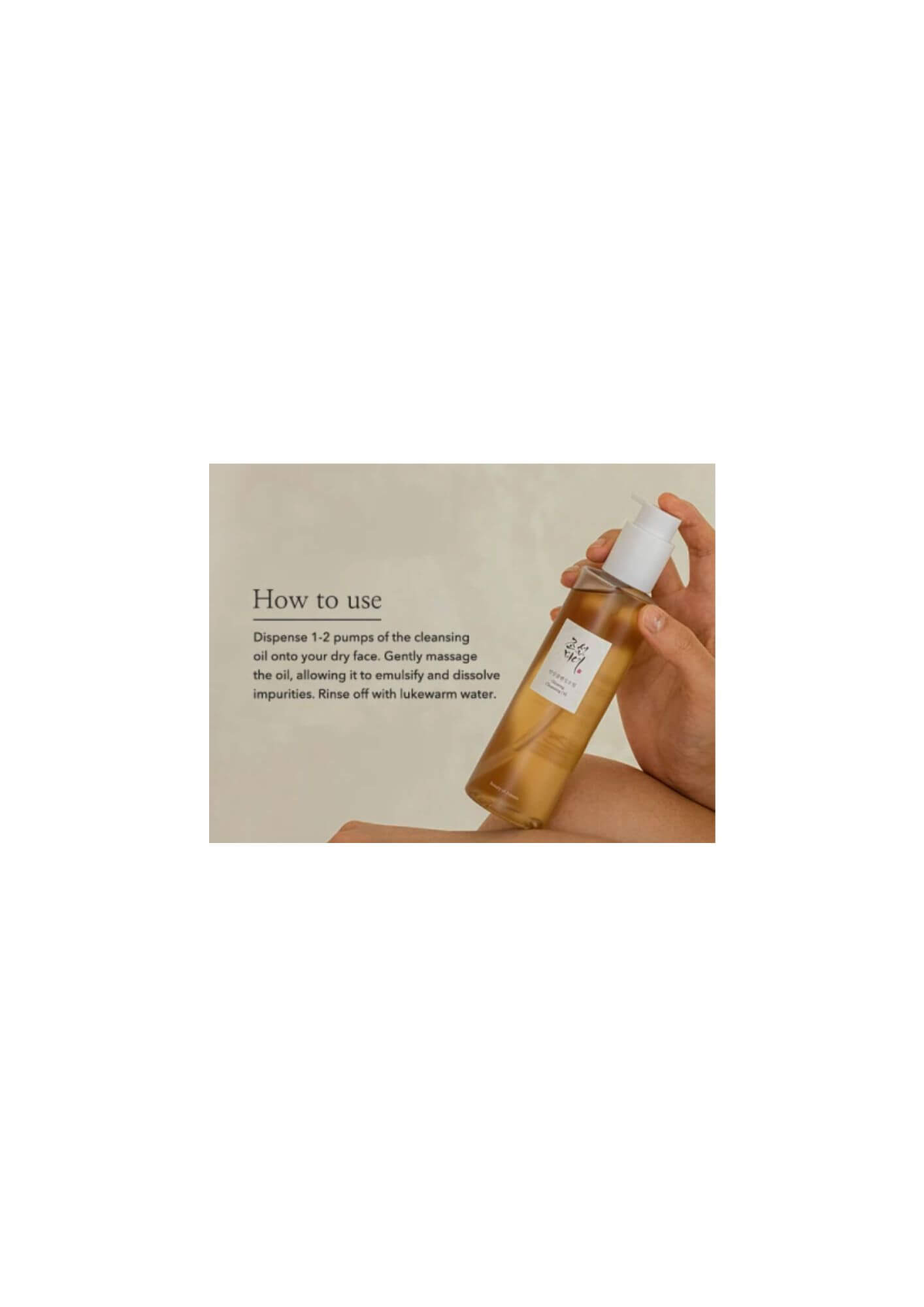 Ginseng Cleansing Oil 210ml - Image 3