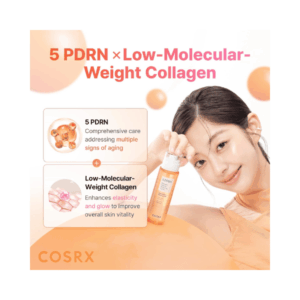 COSRX 5 PDRN Collagen Intense Vitalizing Serum for skin elasticity glow and hydration