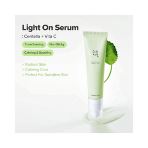 Korean skincare serum με Vitamin C και Centella για λάμψη, ενυδάτωση και calming effect