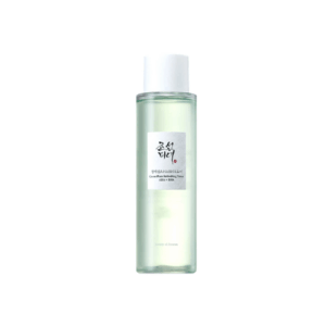 Beauty of Joseon Green Plum Refreshing Toner σε πράσινο μπουκάλι με AHA BHA για καθαρισμό και ανανέωση δέρματος