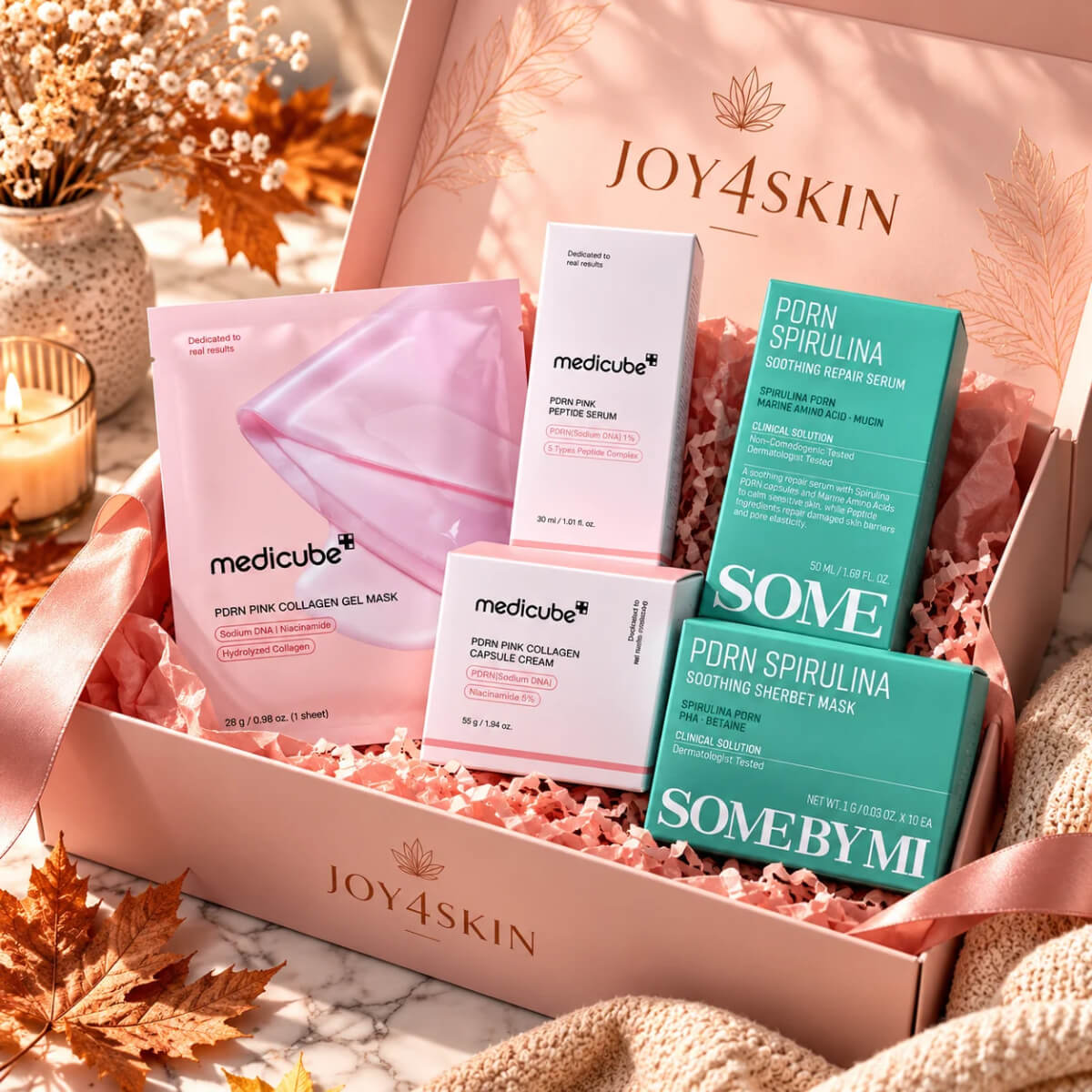 Joy4Skin PDRN Repair & Firming Box με 5 προϊόντα Medicube και SOME BY MI