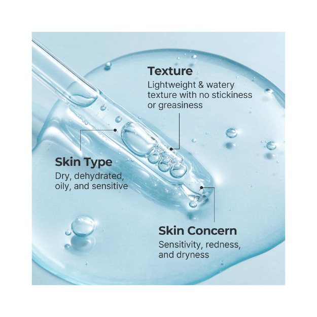 Torriden DIVE-IN Serum με ελαφριά υδαρή υφή για ξηρή, αφυδατωμένη και ευαίσθητη επιδερμίδα